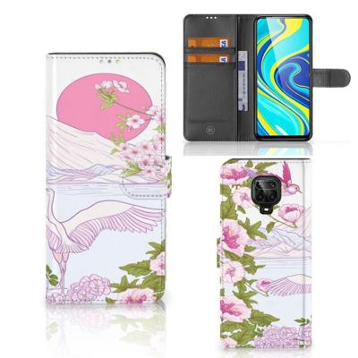 Xiaomi Redmi Note 9 Pro | Note 9S | Telefoonhoesje | Met pasjeshouder | Bird Standing
