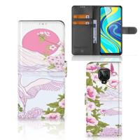 Xiaomi Redmi Note 9 Pro | Note 9S | Telefoonhoesje | Met pasjeshouder | Bird Standing - thumbnail