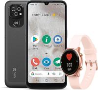 Doro 8100 4G Smartphone - 32GB (Inclusief Smartwatch - Roze) - thumbnail