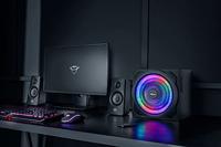 Trust gxt 629 tytan rgb illuminated 2.1 speaker set pc-luidspreker (zwart) - thumbnail