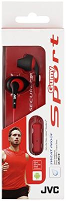 JVC Gumy Sport In Ear Hoofdtelefoon met Afstandsbediening en Microfoon - Zwart