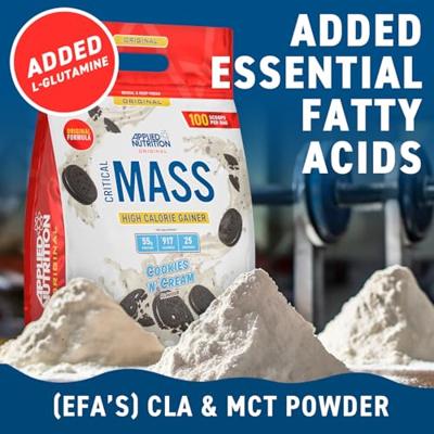 Applied Nutrition Critical Mass Original Cookies &apos;N&apos; Cream (6000 g) - thumbnail