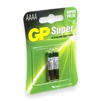 GP Super AAAA batterij (mini) AAAA (mini) Alkaline 1.5 V 2 stuk(s) - thumbnail