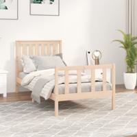 Bedframe zonder matras massief grenenhout 100x200 cm - thumbnail
