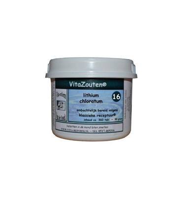 Vitazouten Lithium chloratum VitaZout nr. 16 360 Tabletten Vitazouten Lithium chloratum VitaZout nr. 16 360 Tabletten