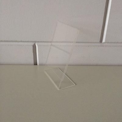 L-standaard acryl bxh 105x148mm A6 Staan - 50 stuks