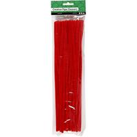 Creativ Company Chenille rood 30cm, 50st. - thumbnail