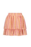 B.Nosy zomer rok meisjes - roze AOP - 2-laags - Ruth - thumbnail