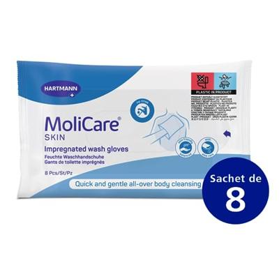 Molicare Skin Washandjes 8 P/s