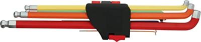 KS Tools 151.4560 Inbus Haakse schroevendraaierset 1.5 mm, 2 mm, 2.5 mm, 3 mm, 4 mm, 5 mm, 6 mm, 8 mm, 10 mm 9-delig