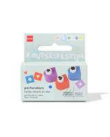 HEMA Perforators met hartje, bloem en ster - thumbnail