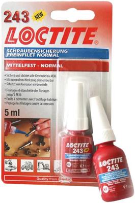 LOCTITE 243 primerless threadlocker 5ml