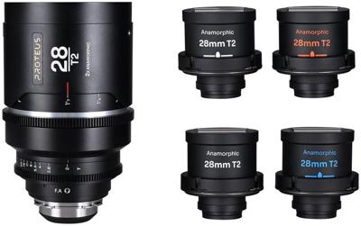 Laowa Proteus Flex 2X Anamorphic 28mm T2 - Arri PL+EF