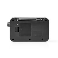 DAB+ Radio | 3,6 W | FM | Klok & Wekkerfunctie | Zwart - thumbnail