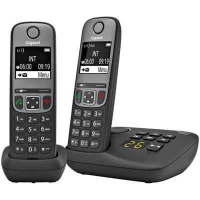 Gigaset A705A Duo Huistelefoon Zwart Gigaset A705A Duo Huistelefoon Zwart