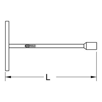 KS Tools 9638453 9638453 Steeksleutels 60 mm