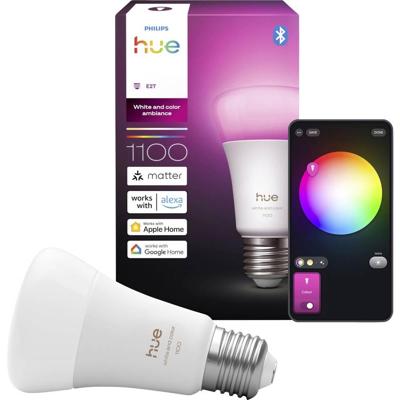Philips LED-lamp 929003853501 Energielabel: D (A - G) Hue White & Col. Amb. E27 E27 Energielabel: D (A - G) Philips LED-lamp 929003853501 Energielabel: D (A - G) Hue White & Col. Amb. E27 E27 Energielabel: D (A - G)