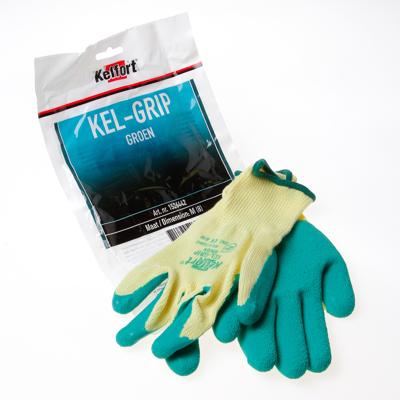 Handschoen latex groen m/8 Handschoen latex groen m/8