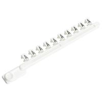 Wieland Electric 04.841.4150.0 Strook met markeerplaatjes Wit 25 stuk(s) - thumbnail