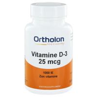 Ortholon Vitamine D3 25 mcg Softgels - thumbnail
