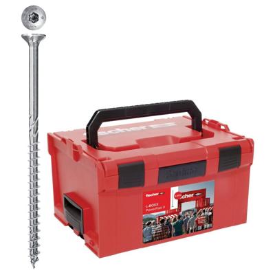 Fischer 560090 L-Boxx 238 PowerFast II (3.400) Spaanplaatschroeven assortiment 3.400 stuk(s)