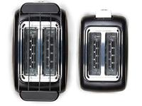 Domo Broodrooster B-Smart, voor 4 sneden brood, zwart - thumbnail