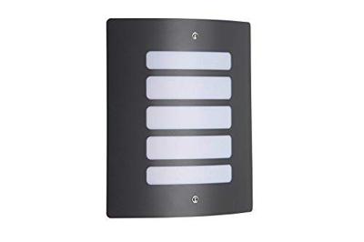 Todd buitenwandlamp - BRILLIANT - H29cm - Antraciet - 60W - Gebogen lijnen - thumbnail
