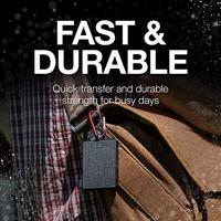 Seagate STJE1000400 externe solide-state drive 1000 GB Grijs - thumbnail