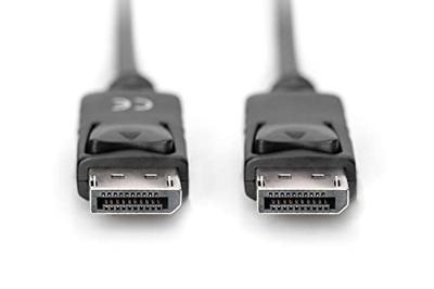 Digitus AK-340103-010-S DisplayPort-kabel DisplayPort Aansluitkabel DisplayPort-stekker, DisplayPort-stekker 1.00 m Zwart