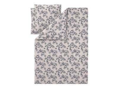 LIVARNO Satijnen dekbedovertrek 240 x 220 cm (Bladeren/grijs) LIVARNO Satijnen dekbedovertrek 240 x 220 cm (Bladeren/grijs)