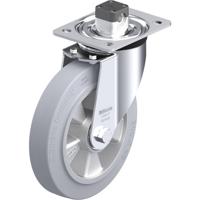 Blickle L-ALEV 200K-CS11-SG Zwenkwiel met rem Wieldiameter: 200 mm Draagvermogen (max.): 400 kg 1 stuk(s) - thumbnail