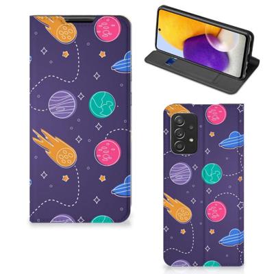 Samsung Galaxy A72 (5G/4G) Hippe | Standcase | Space Samsung Galaxy A72 (5G/4G) Hippe | Standcase | Space