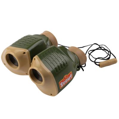 Happy People verrekijker scout junior 12 x 14 cm groen/beige