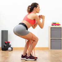 Band met weerstandsbanden voor Bilspieren en Oefengids Bootrainer InnovaGoods - thumbnail