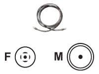 Lancom Systems Antenne, Satelliet Aansluitkabel [1x N-bus - 1x N-stekker] 9 m Zwart