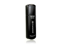 Transcend JetFlash® 350 USB-stick 64 GB Zwart TS64GJF350 USB-A 2.0 - thumbnail