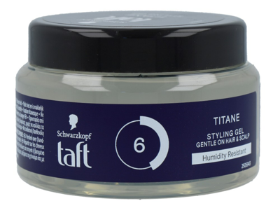Schwarzkopf Taft Power Gel Titane Pot Schwarzkopf Taft Power Gel Titane Pot
