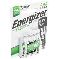Energizer Power Plus HR03 Oplaadbare AAA batterij (potlood) NiMH 700 mAh 1.2 V 4 stuk(s) - thumbnail