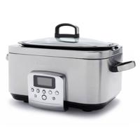 GreenPan Elite slowcooker 6ltr Slowcooker Grijs - thumbnail