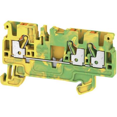 Weidmüller 1521670000 Aardingsklem 5.1 mm Spanveer Groen, Geel 50 stuk(s)