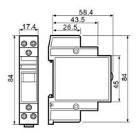 Finder 22.22.9.024.4000 Industrieel relais Nominale spanning: 24 V/DC Schakelstroom (max.): 20 A 2x NO 1 stuk(s) - thumbnail