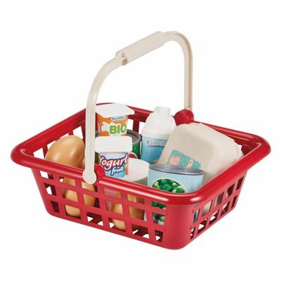 Ecoiffier gevulde boodschappenmand - 12dlg.