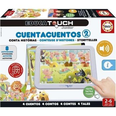 Educatief spel - EDUCA - Touch Junior - Verteller 2 - 4 verhalen - 8 educatieve activiteiten