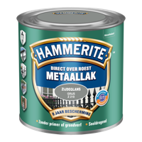 Hammerite Metaallak Direct over Roest Zijdeglans - Z218 Grijs - thumbnail