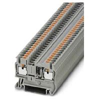 Phoenix Contact 3210224 Doorgangsserieklem 5.2 mm Snelaansluiting Grijs 50 stuk(s)