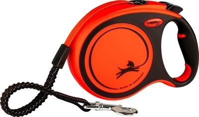 flexi Rollijn Xtreme Tape Leash, zwart, Maat: L 8m