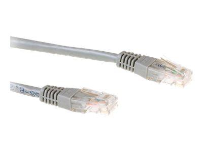 ACT Grijze 30 meter U/UTP CAT6 patchkabel met RJ45 connectoren