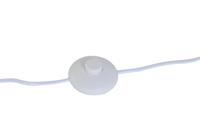 Vloerlamp DKD Home Decor Wit Bruin Polyester Metaal Pijnboom (40 x 65 x 152 cm) - thumbnail