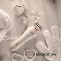 Philips BRL176/00 Lady Shaver Series 8000 Scheerapparaat Wit/Roze - thumbnail