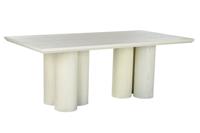 Eettafel Home ESPRIT Graniet Hout MDF 200 x 100 x 76 cm - thumbnail